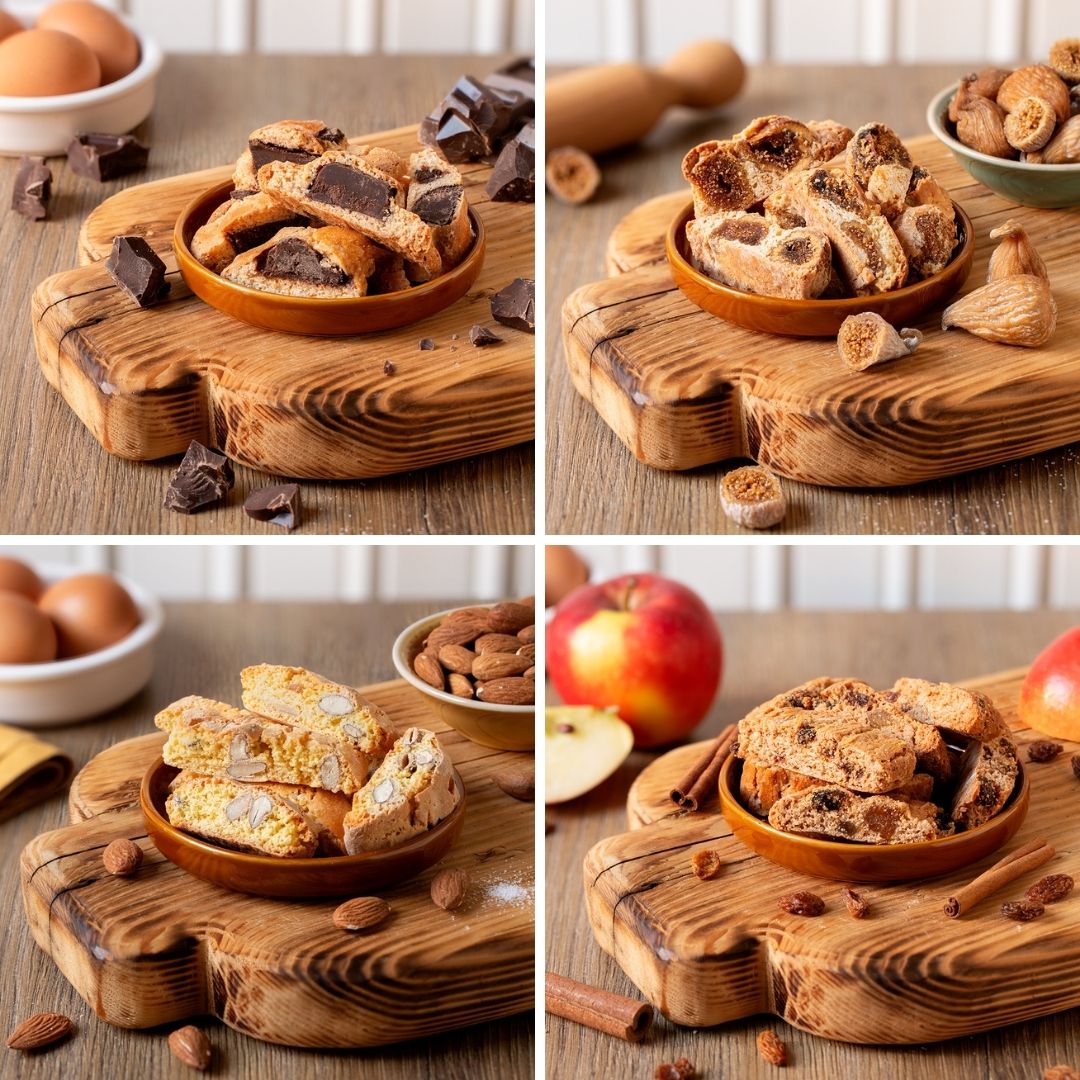 Set degustazione Cantucci – 4 biscotti artigianali Toscani
