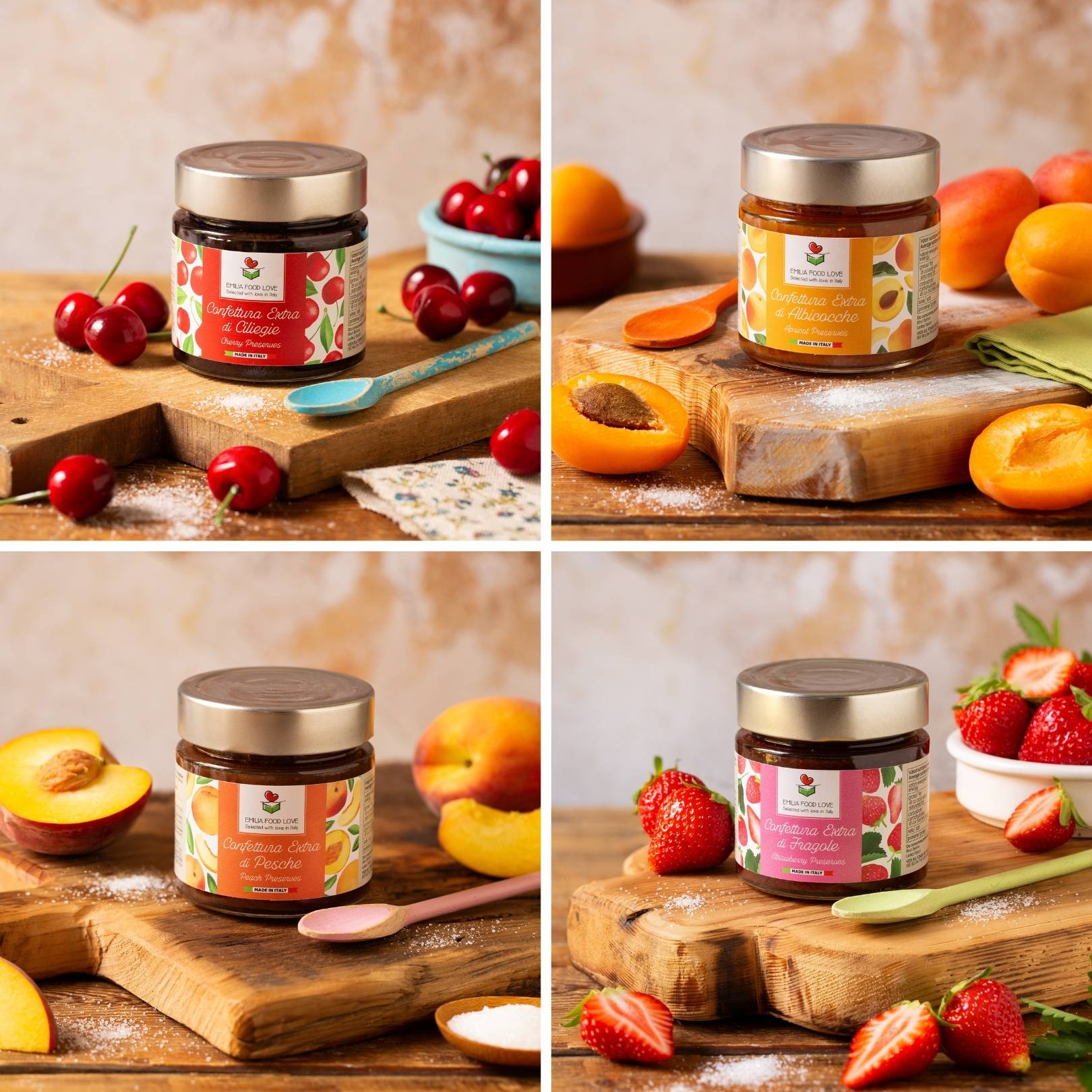 Artisanal Fruit Preserves Tasting (4 Jars)