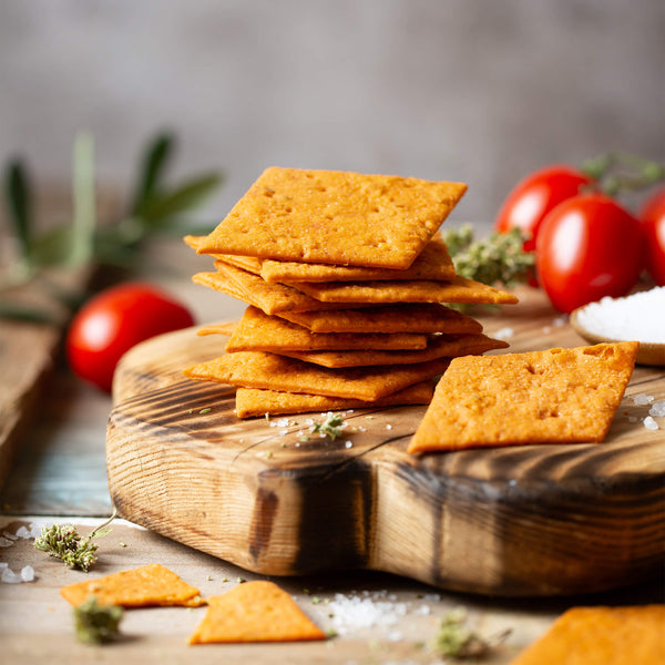 Cracker pomodoro e origano